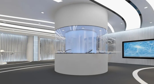 450m²无人机科技展厅设计，你敢这样玩线条吗？
