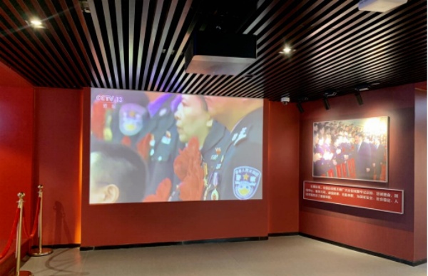 深圳市公安局党群服务中心展厅设计