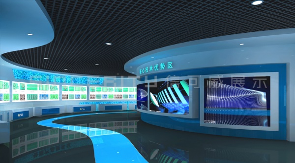 中京电子企业展厅设计，科技赋能，沉浸式体验，这样的科技展厅设计，让品牌实力“眼见为实”！