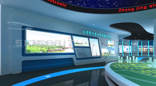 中京电子企业展厅设计，科技赋能，沉浸式体验，这样的科技展厅设计，让品牌实力“眼见为实”！