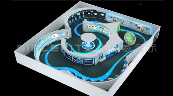 中京电子企业展厅设计，科技赋能，沉浸式体验，这样的科技展厅设计，让品牌实力“眼见为实”！