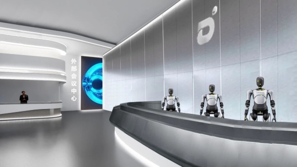 AI智能机器人企业展厅设计
