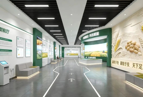 农科院展厅设计解锁农业科技新图景