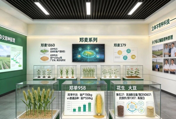 农科院展厅设计解锁农业科技新图景