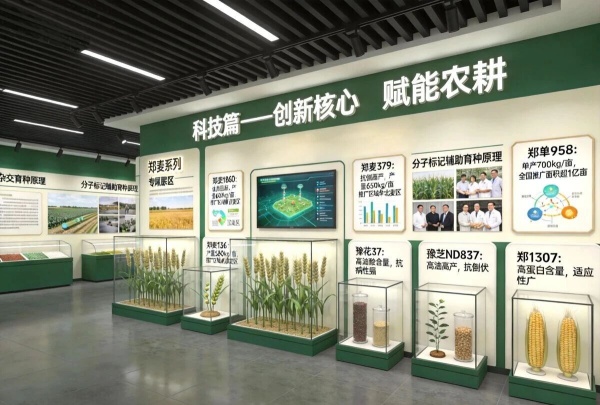 农科院展厅设计解锁农业科技新图景