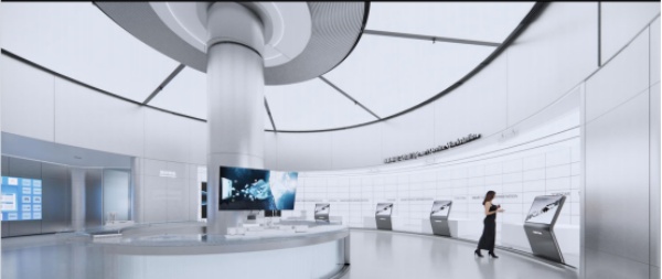 智慧工厂企业展厅设计