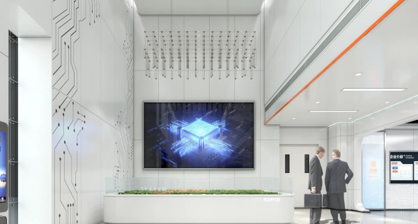 北大方正人工智能研究院企业展厅设计