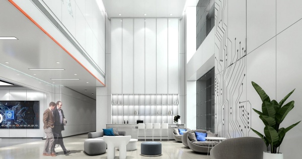 北大方正人工智能研究院企业展厅设计