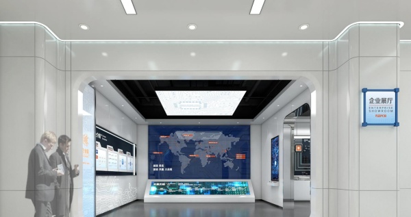 北大方正人工智能研究院企业展厅设计