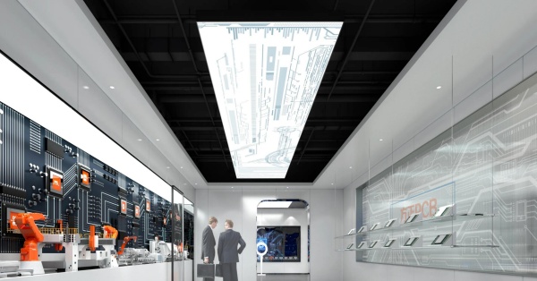 北大方正人工智能研究院企业展厅设计