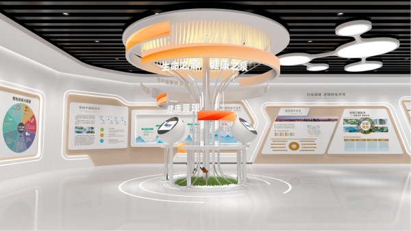 展厅效果图vs实景图！看深圳信可威深耕展厅设计施工一体化的硬核实力