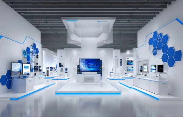 把极简做到极致，纯白极简展厅的设计案例太有格调了