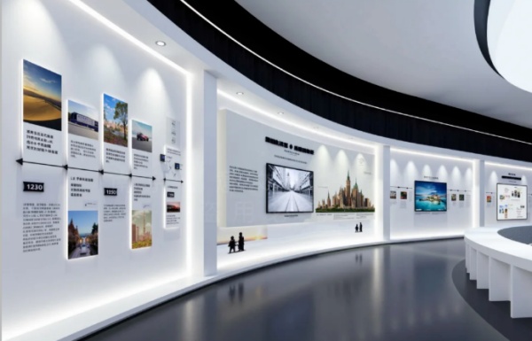 把极简做到极致，纯白极简展厅的设计案例太有格调了