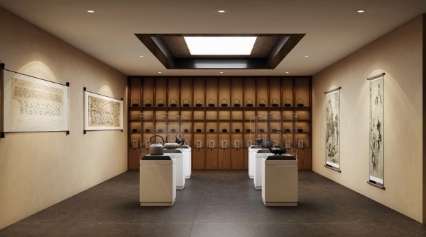 新中式茶艺展厅设计