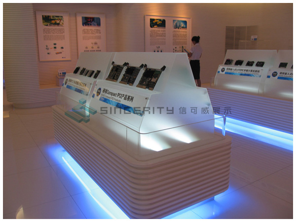 研祥集团智能终端展厅设计，企业展厅如何从平庸变惊艳？研祥集团展厅给你答案~~