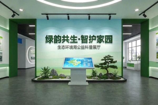 生态赋能，科普同行——生态环境局展厅设计亮点解析