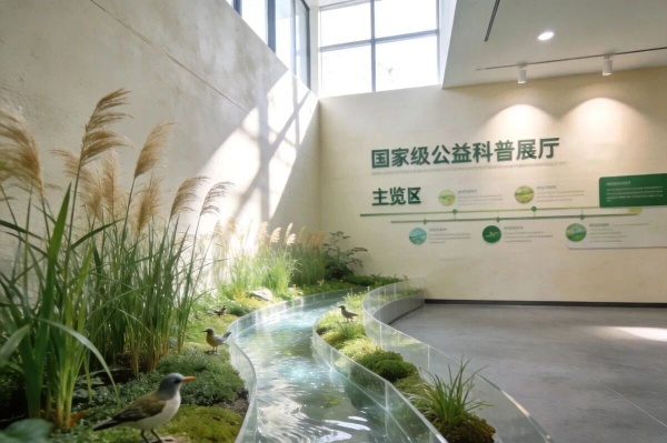 生态赋能，科普同行——生态环境局展厅设计亮点解析