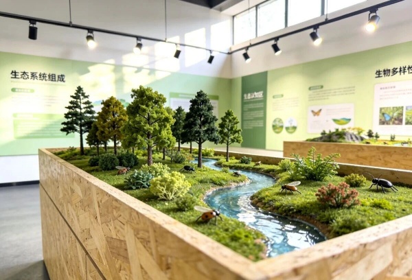 生态赋能，科普同行——生态环境局展厅设计亮点解析