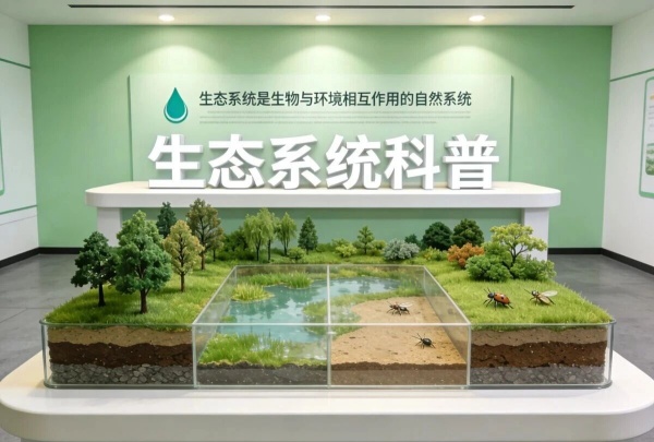 生态赋能，科普同行——生态环境局展厅设计亮点解析