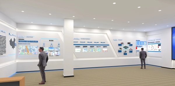 上海一企业展厅藏着“未来密码”