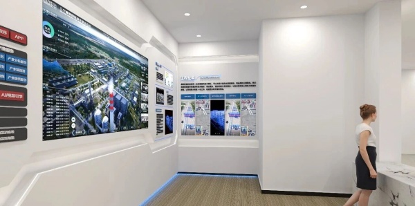 上海一企业展厅藏着“未来密码”