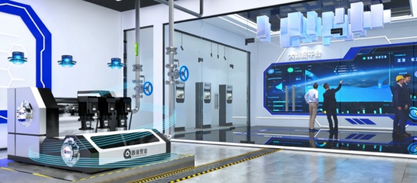 智泵润城泵业供水展厅设计