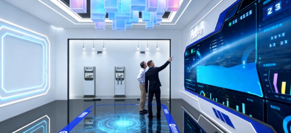 智泵润城泵业供水展厅设计