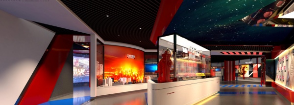 消防大队党建展厅设计