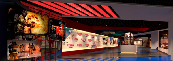 消防大队党建展厅设计