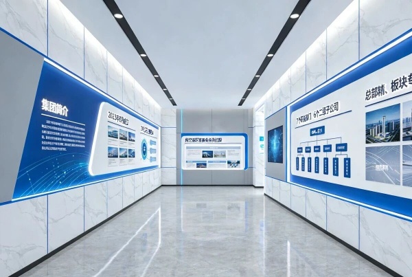 航空大都市发展集团展厅设计，赋能港产城融合发展