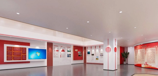 中信银行党建展厅设计