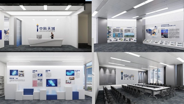 一个低空经济领域企业展厅的设计记录：把低空应用讲清楚的企业展厅