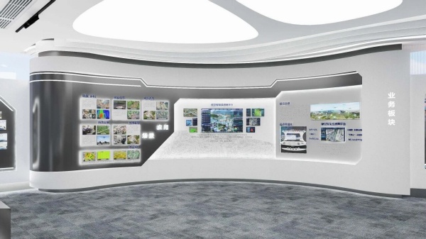 一个低空经济领域企业展厅的设计记录：把低空应用讲清楚的企业展厅