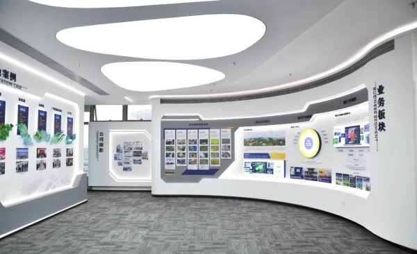 一个低空经济领域企业展厅的设计记录：把低空应用讲清楚的企业展厅