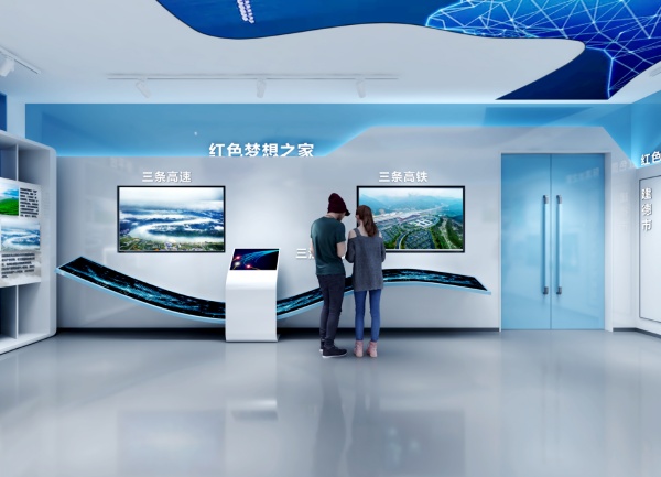 高铁新区党建展厅全新亮相