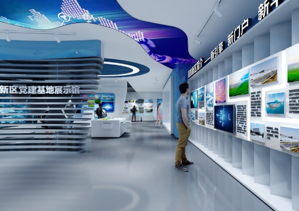 高铁新区党建展厅全新亮相