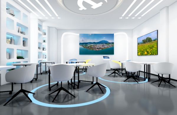 高铁新区党建展厅全新亮相