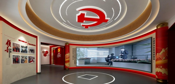 农商银行党建展厅设计