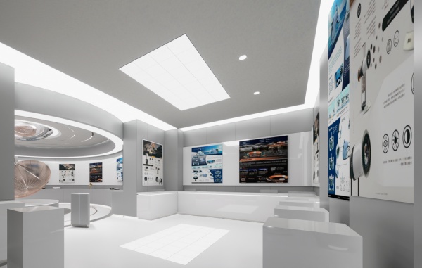 深圳科技企业办公与展厅设计