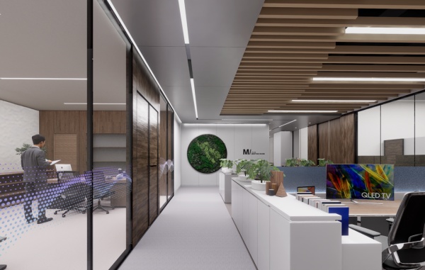 深圳科技企业办公与展厅设计