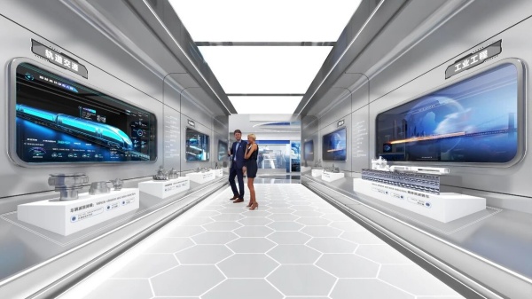 当大国重器遇上未来科技！中车全新智慧展厅，带你沉浸式感受中国速度